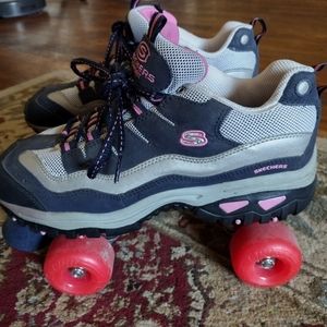 Skechers 4 Wheelers roller skates w sz 10